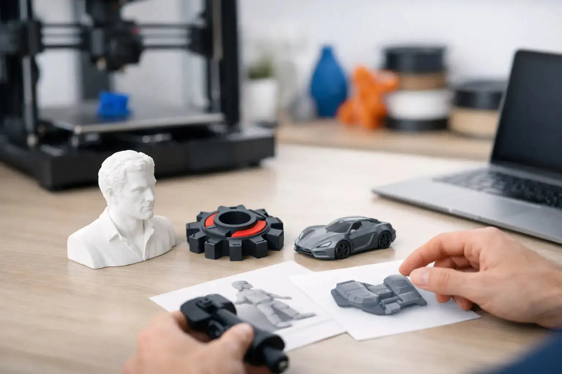 Objet imprimé en 3D personnalisé : lequel choisir ?