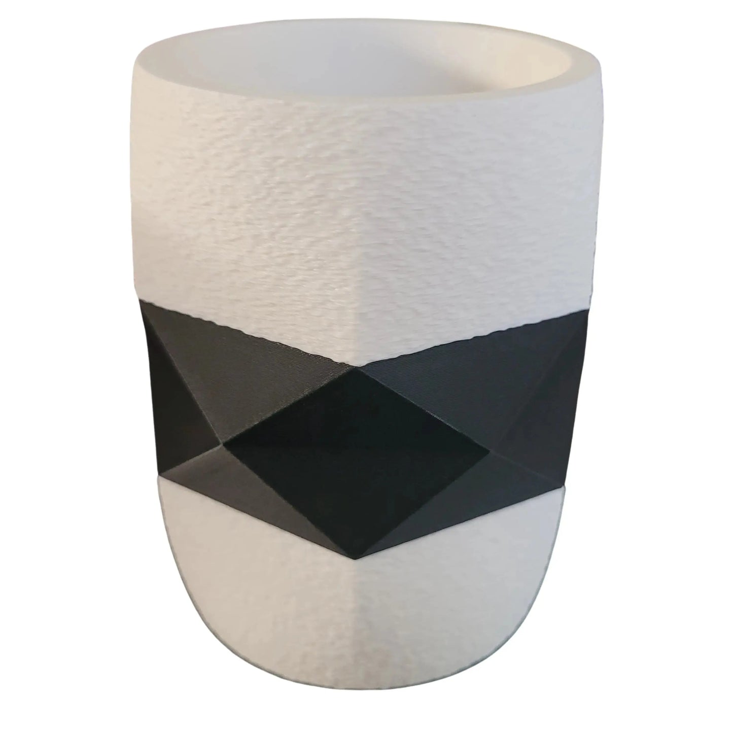 Pot à crayon 3D personnalisable rond et facette BEN-J-3DCREA