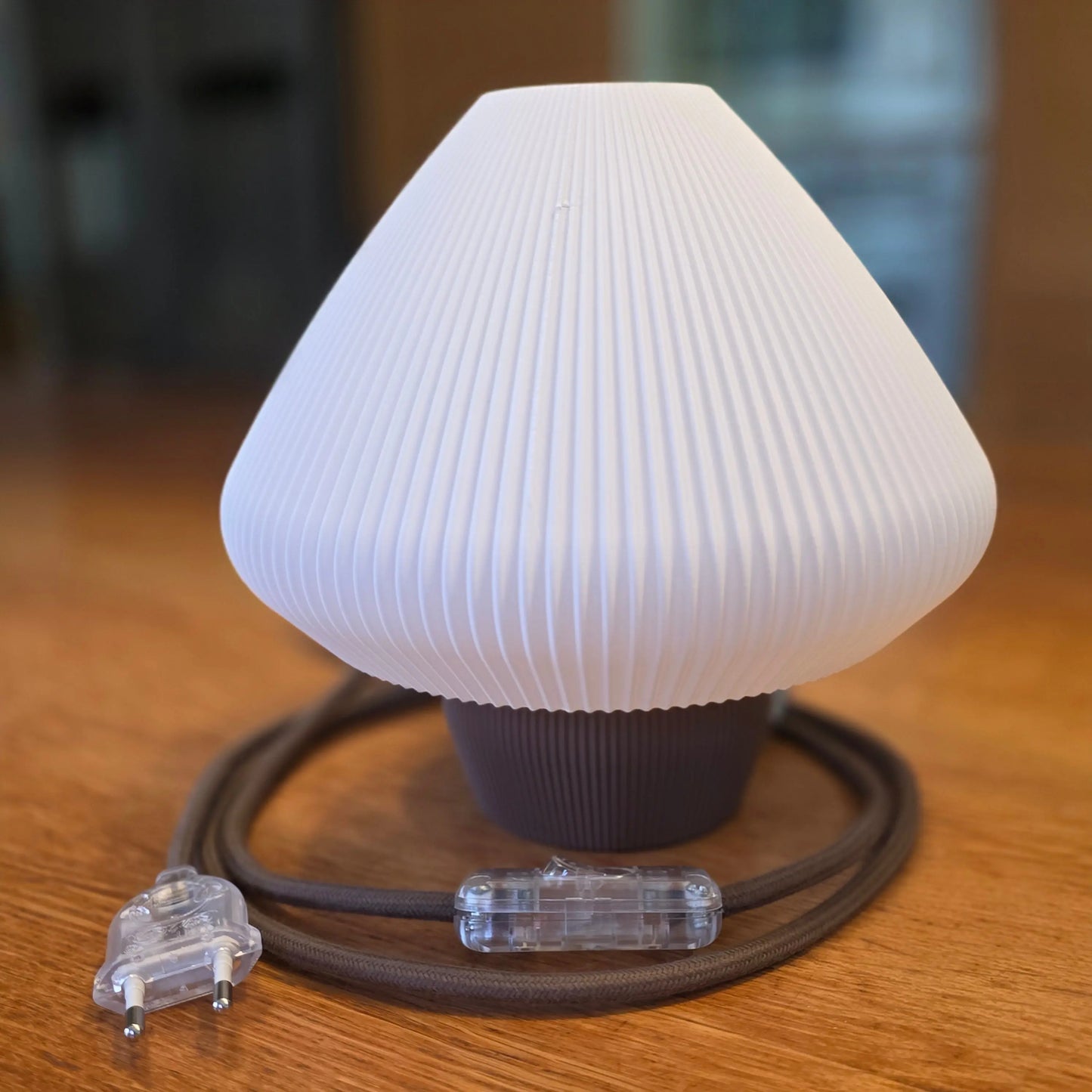 Lampe à Poser « Mushroom » — Silhouette Rétro