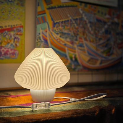 Lampe à Poser « Mushroom » — Silhouette Rétro