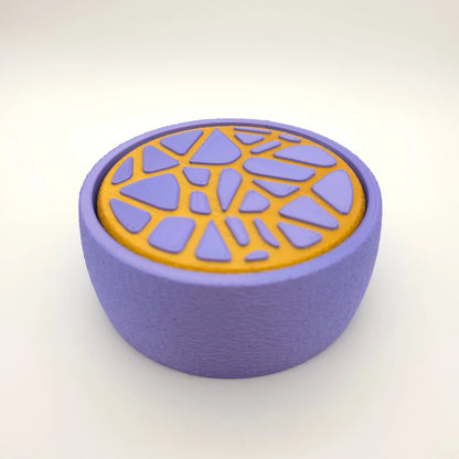 Set de Dessous de Verre Voronoi — Design Architectural