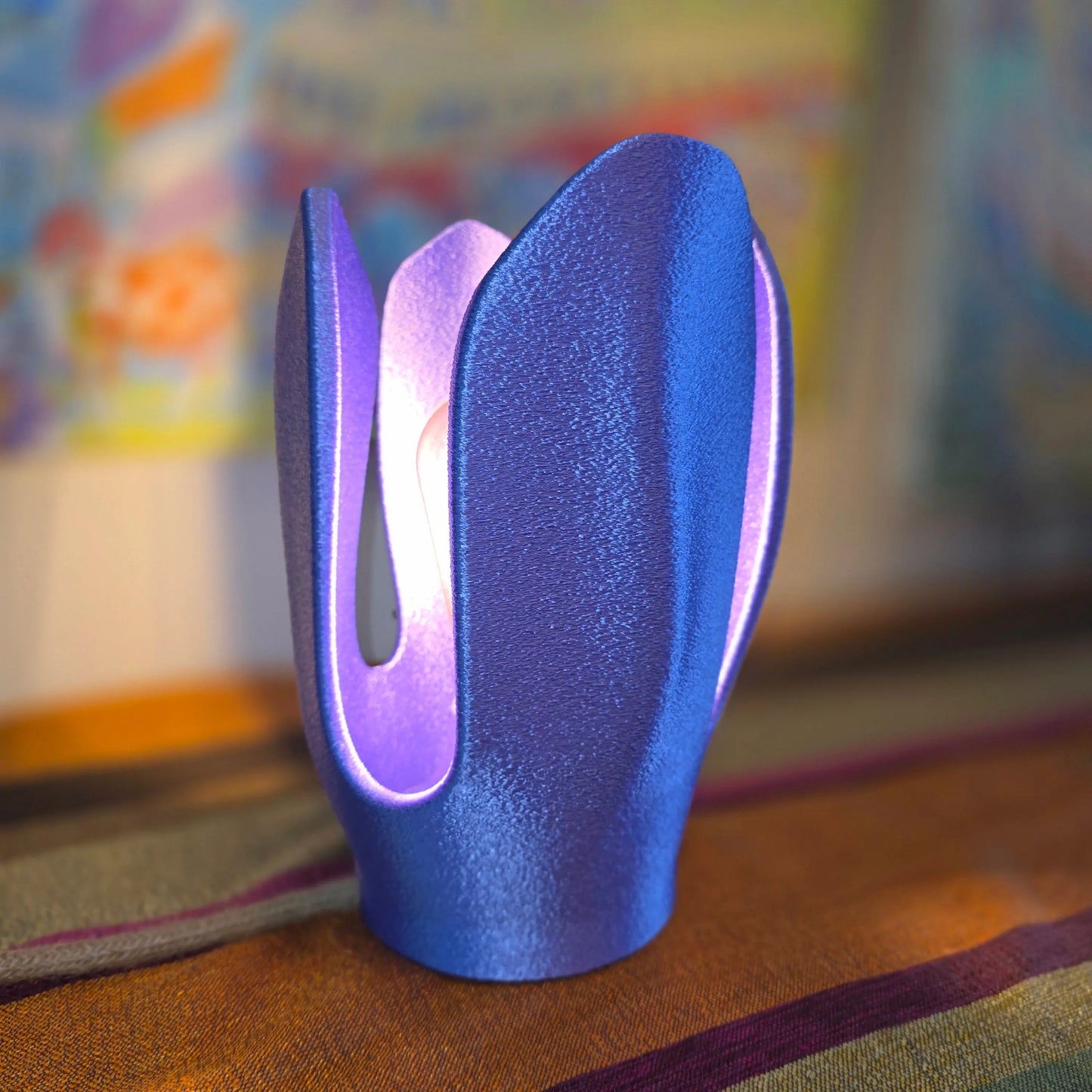 Lampe Sculpturale « Tulipe » — Design Contemporain