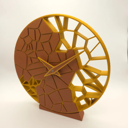 Horloge « Voronoi » — Édition Sculpturale