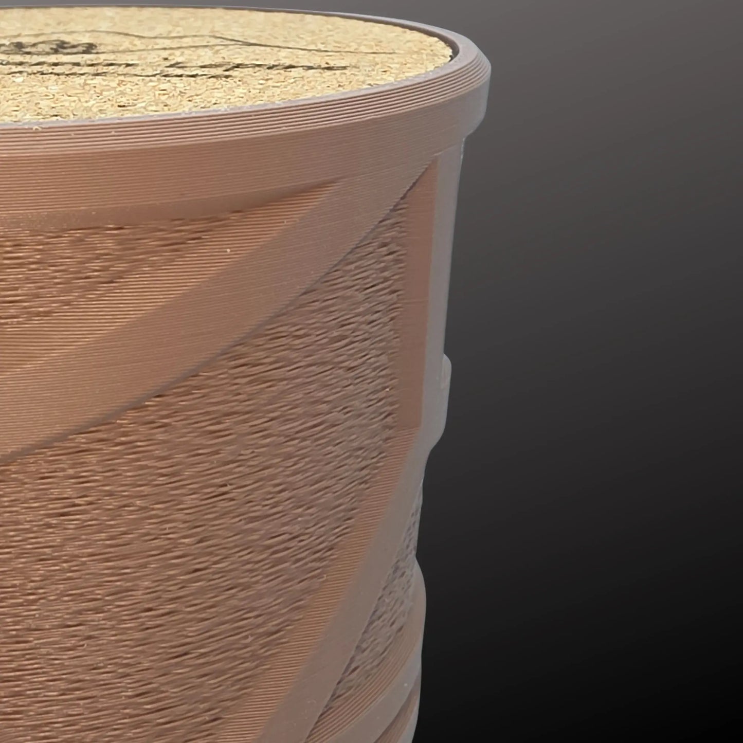 Moulin à Poivre et Sel Design Bois "L'Écorce" - Artisanal Jura