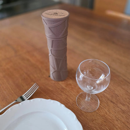Moulin à Poivre et Sel Design Bois "L'Écorce" - Artisanal Jura