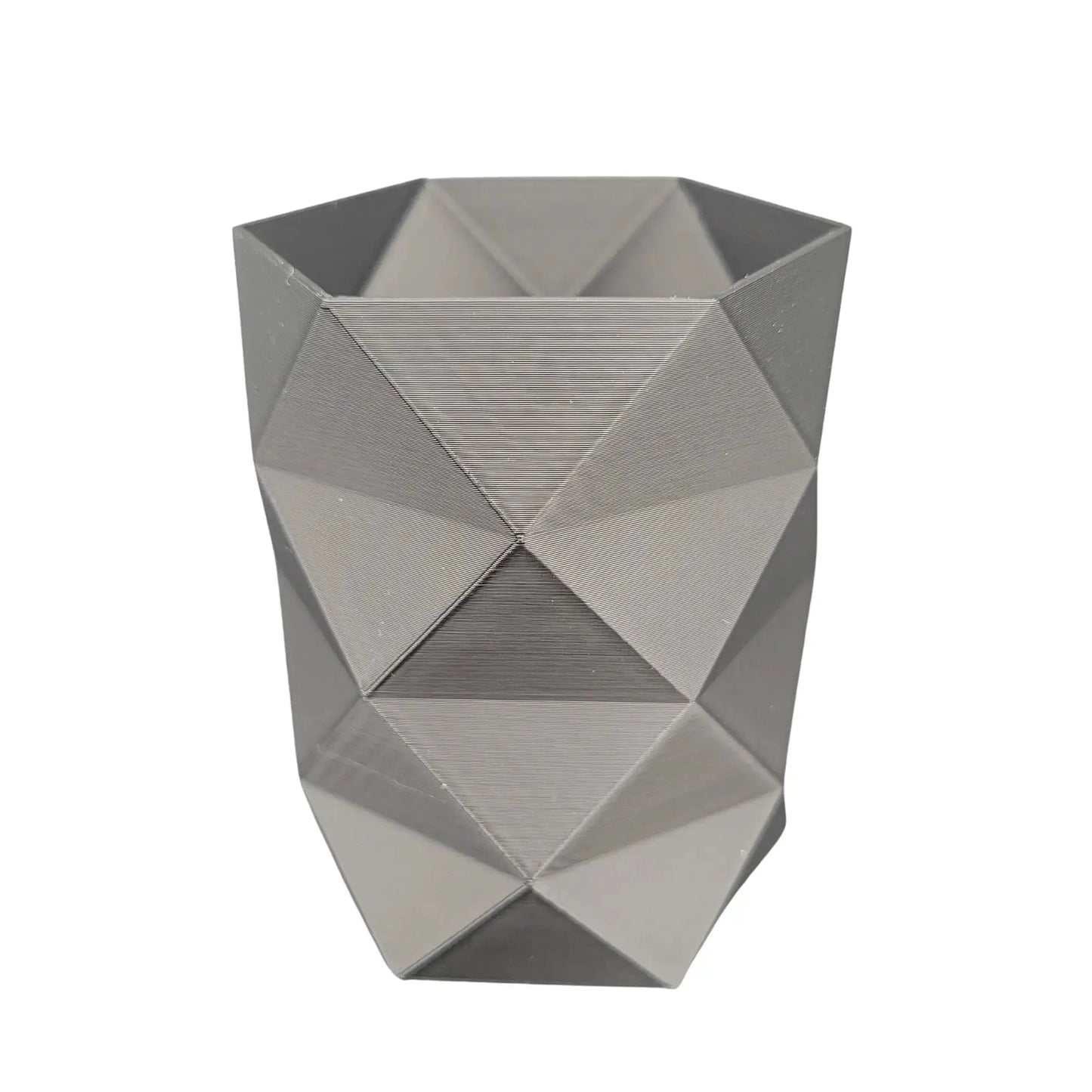 Pot à crayon à facette – Design Moderne et Durable – Fabrication Artisanale Française BEN-J-3DCREA