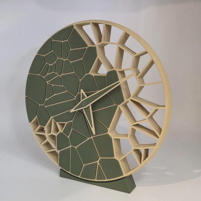 Horloge « Voronoi » — Édition Sculpturale